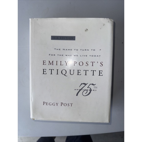 Other - Emily Post's‎ Etiquette Ser.: Emily Post's Etiquette : Indexed by Emily Post and